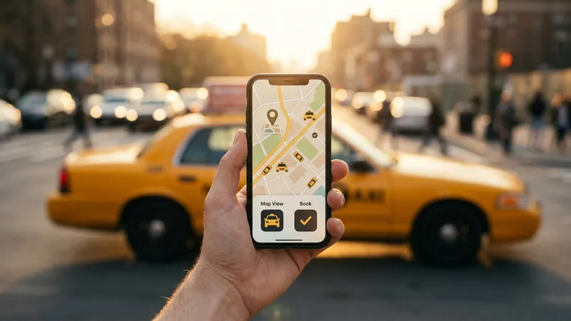 Applications mobiles pour réserver un taxi en urgence