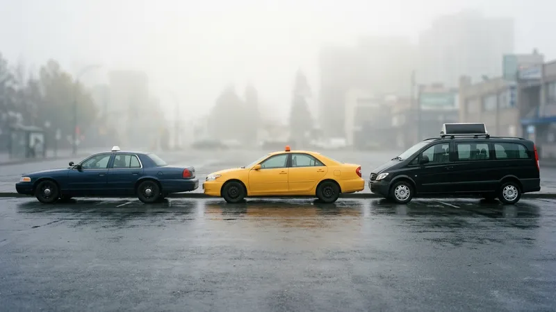 Comparatif des services de taxi en urgence